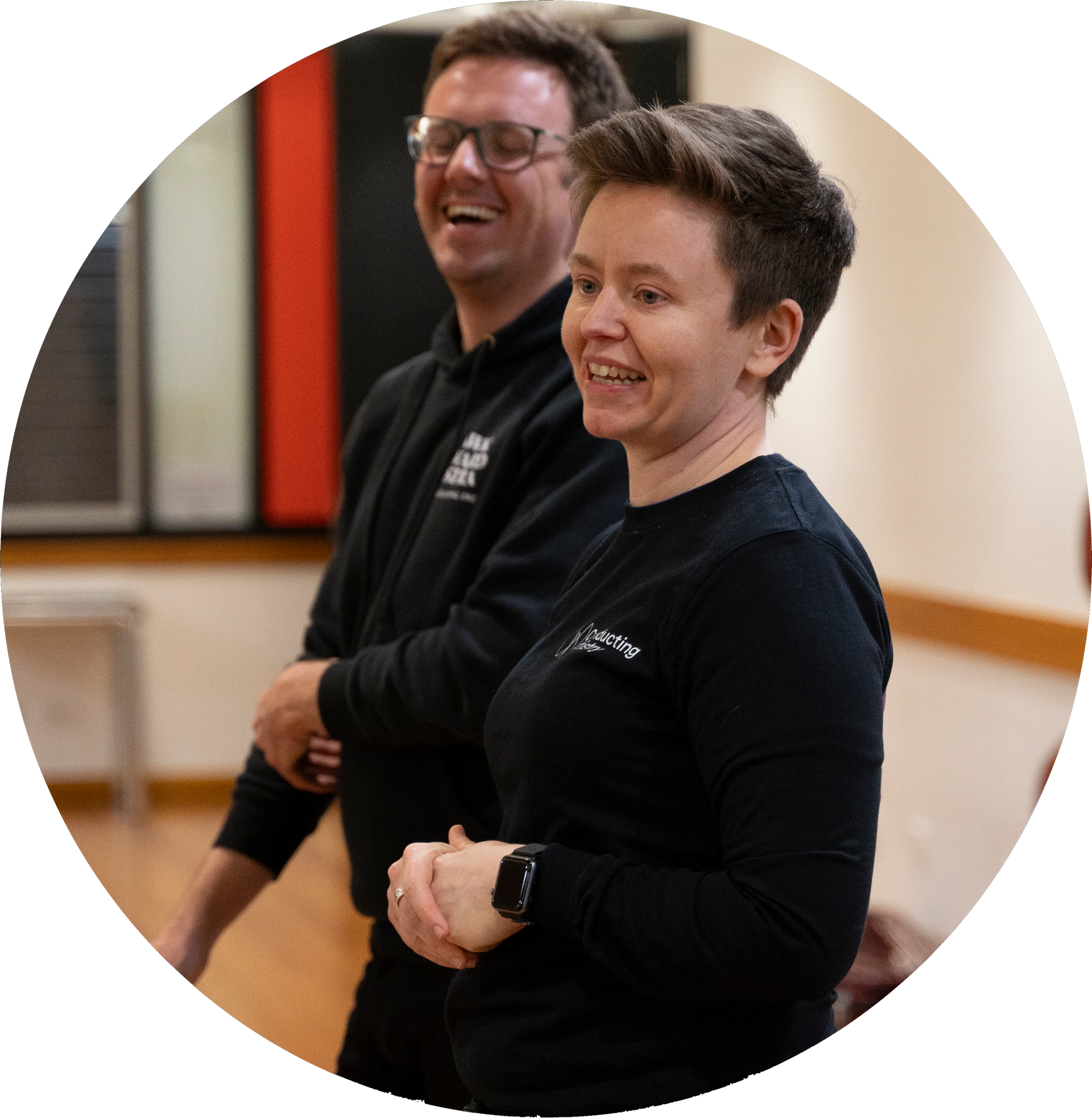 Ingrid Martin rehearsal